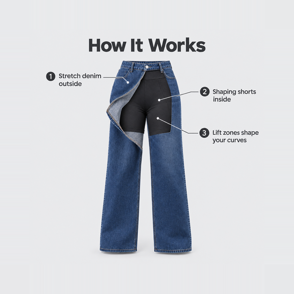 All jeans, How it works
