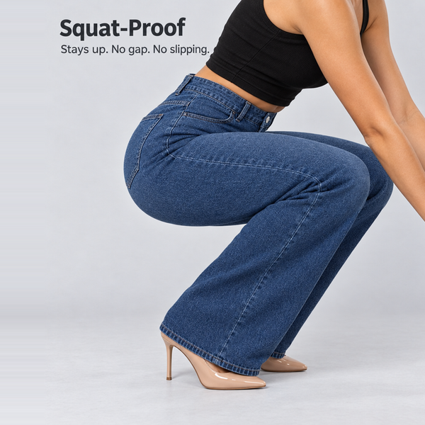 All jeans, Squat-proof high waist