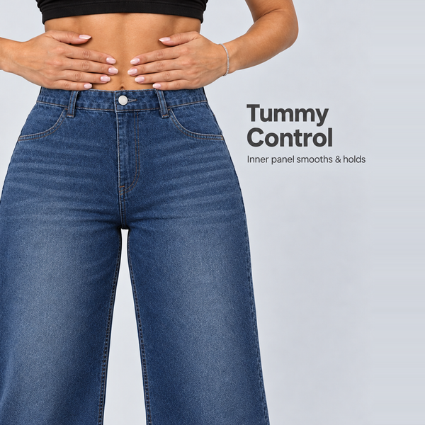 Medium Blue jeans, Tummy control