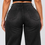 Black jeans, Back close-up