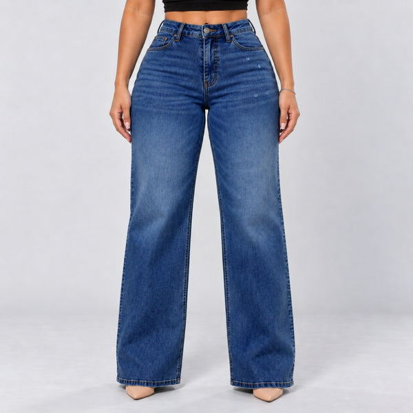 Dark Blue jeans, Front view